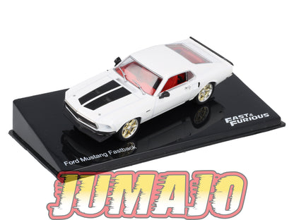 FF19 Voiture 1/43 IXO altaya Fast and Furious : Ford Mustang Fastback