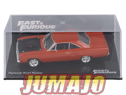 FF23 Voiture 1/43 IXO altaya Fast and Furious : Plymouth Road Runner