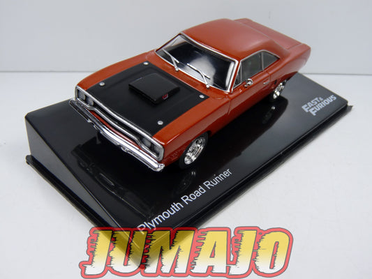 FF23 Voiture 1/43 IXO altaya Fast and Furious : Plymouth Road Runner