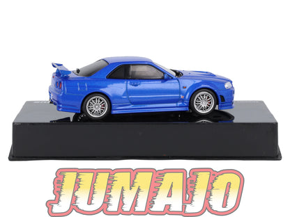 FF25 Voiture 1/43 IXO Altaya Fast and Furious : NISSAN Skyline GT-R R34
