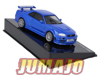 FF25 Voiture 1/43 IXO Altaya Fast and Furious : NISSAN Skyline GT-R R34