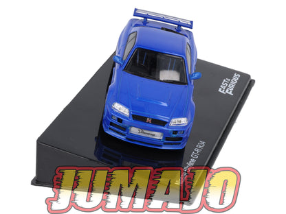 FF25 Voiture 1/43 IXO Altaya Fast and Furious : NISSAN Skyline GT-R R34