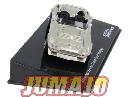 FF37 Voiture 1/43 IXO altaya Fast and Furious : Chevrolet Corvette Grand Sport Stingray