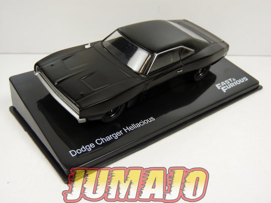 FF38 Voiture 1/43 IXO altaya Fast and Furious : Dodge Charger Hellacious