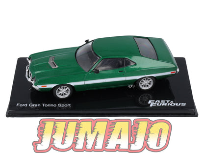 FF41 Voiture 1/43 IXO altaya Fast and Furious : Ford Gran Torino Sport
