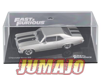 FF44 Voiture 1/43 IXO Altaya Fast and Furious : CHEVROLET Nova SS