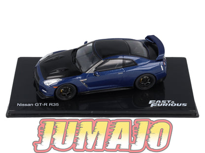 FF45 Voiture 1/43 IXO Altaya Fast and Furious : NISSAN GT-R R35