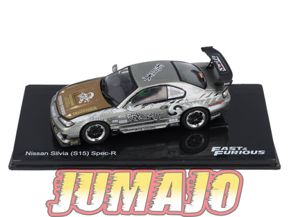 FF46 Voiture 1/43 IXO Altaya Fast and Furious : NISSAN Silvia S15 Spec-R