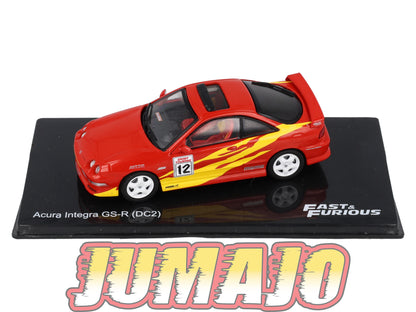 FF51 Voiture 1/43 IXO Altaya Fast and Furious : ACURA Integra GS-R (DC2)