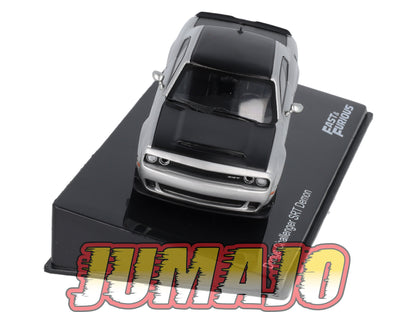 FF55 Voiture 1/43 IXO Altaya Fast and Furious : DODGE Challenger SRT Demon