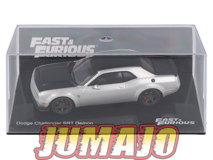FF55 Voiture 1/43 IXO Altaya Fast and Furious : DODGE Challenger SRT Demon