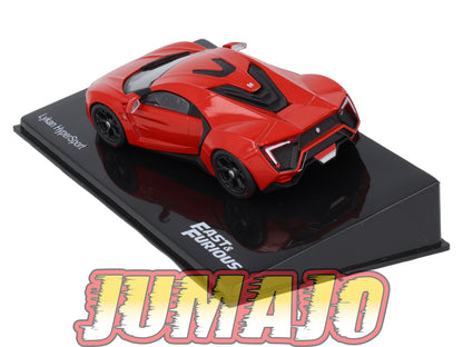FF63 Voiture 1/43 IXO Altaya Fast and Furious : LYKAN HyperSport