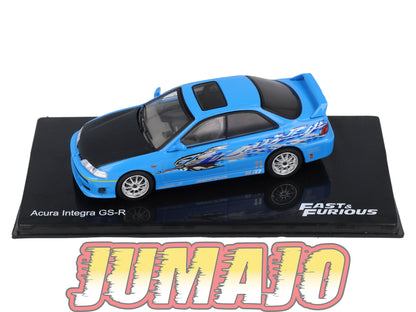 FF68 Voiture 1/43 IXO Altaya Fast and Furious : ACURA Integra GS-R