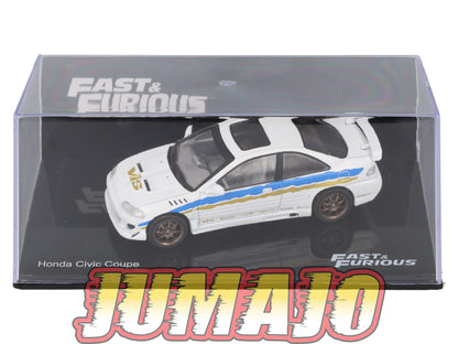 FF71 Voiture 1/43 IXO Altaya Fast and Furious : HONDA Civic Coupe
