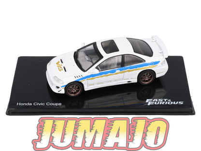 FF71 Voiture 1/43 IXO Altaya Fast and Furious : HONDA Civic Coupe