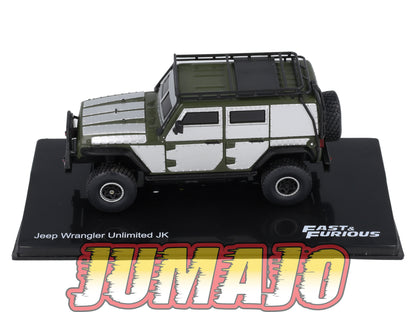 FF82 Voiture 1/43 IXO Altaya Fast and Furious : JEEP Wrangler Unlimited JK