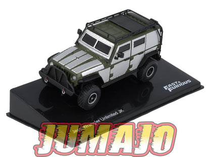 FF82 Voiture 1/43 IXO Altaya Fast and Furious : JEEP Wrangler Unlimited JK