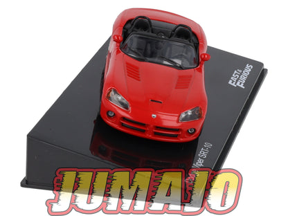 FF90 Voiture 1/43 IXO Altaya Fast and Furious : DODGE VIPER SRT-10