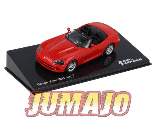 FF90 Voiture 1/43 IXO Altaya Fast and Furious : DODGE VIPER SRT-10