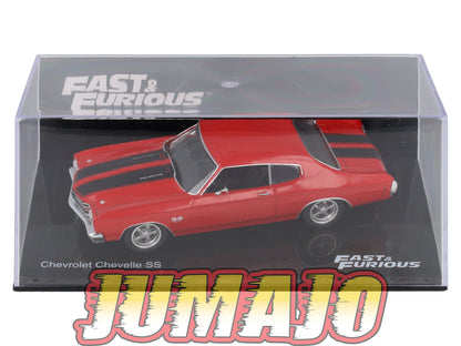 FF92 Voiture 1/43 IXO Altaya Fast and Furious : CHEVROLET CHEVELLE SS
