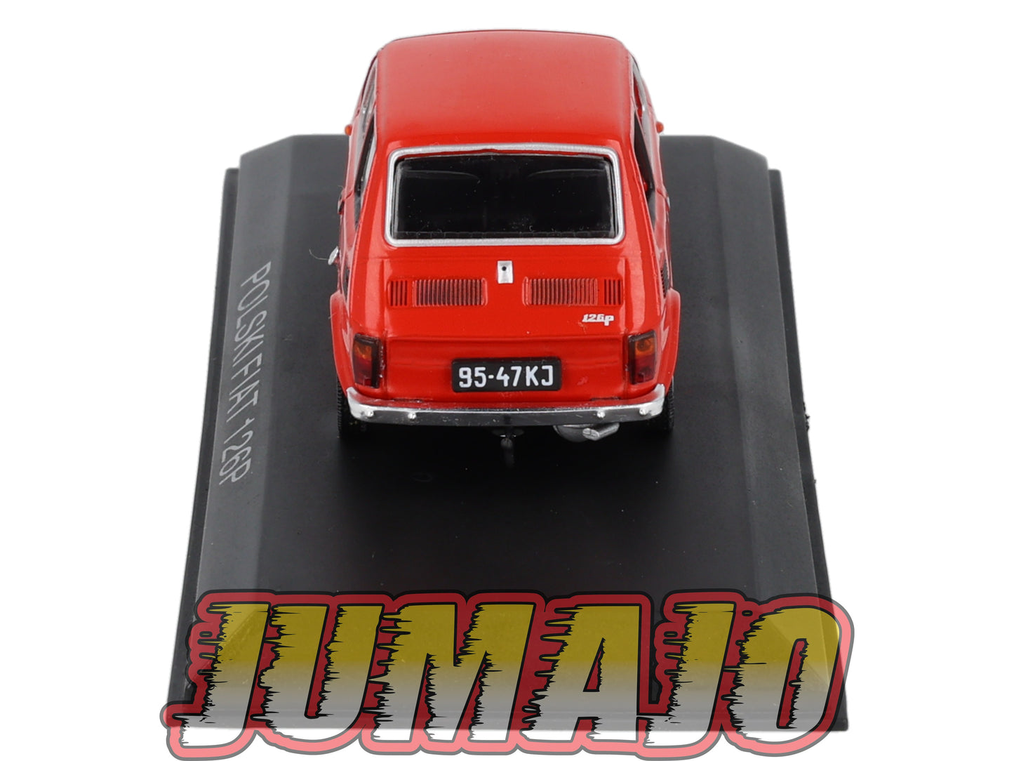 FIA1 Voiture 1/43 Hachette Pologne IXO Polski Fiat 126P rouge