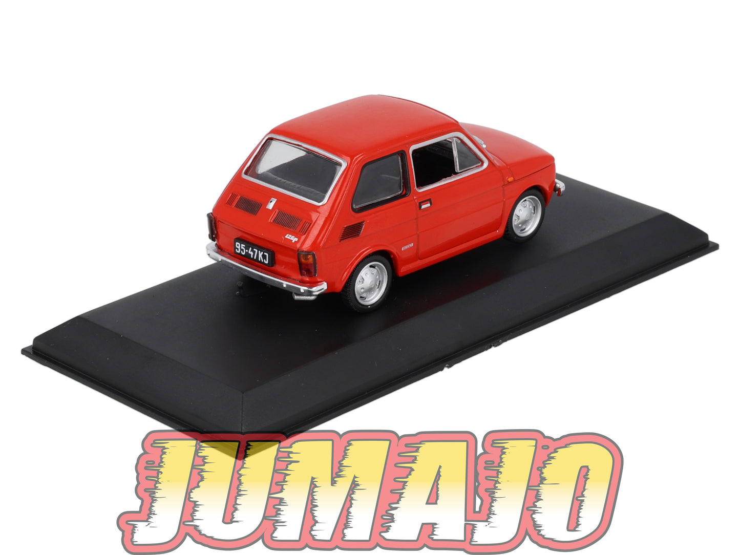 FIA1 Voiture 1/43 Hachette Pologne IXO Polski Fiat 126P rouge