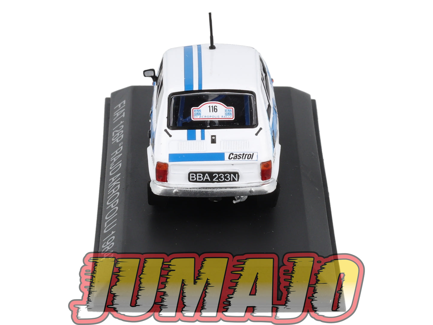 FIA2 Voiture 1/43 Hachette Pologne IXO Fiat 126P RALLYE 1984 RAJD AKROPOLU