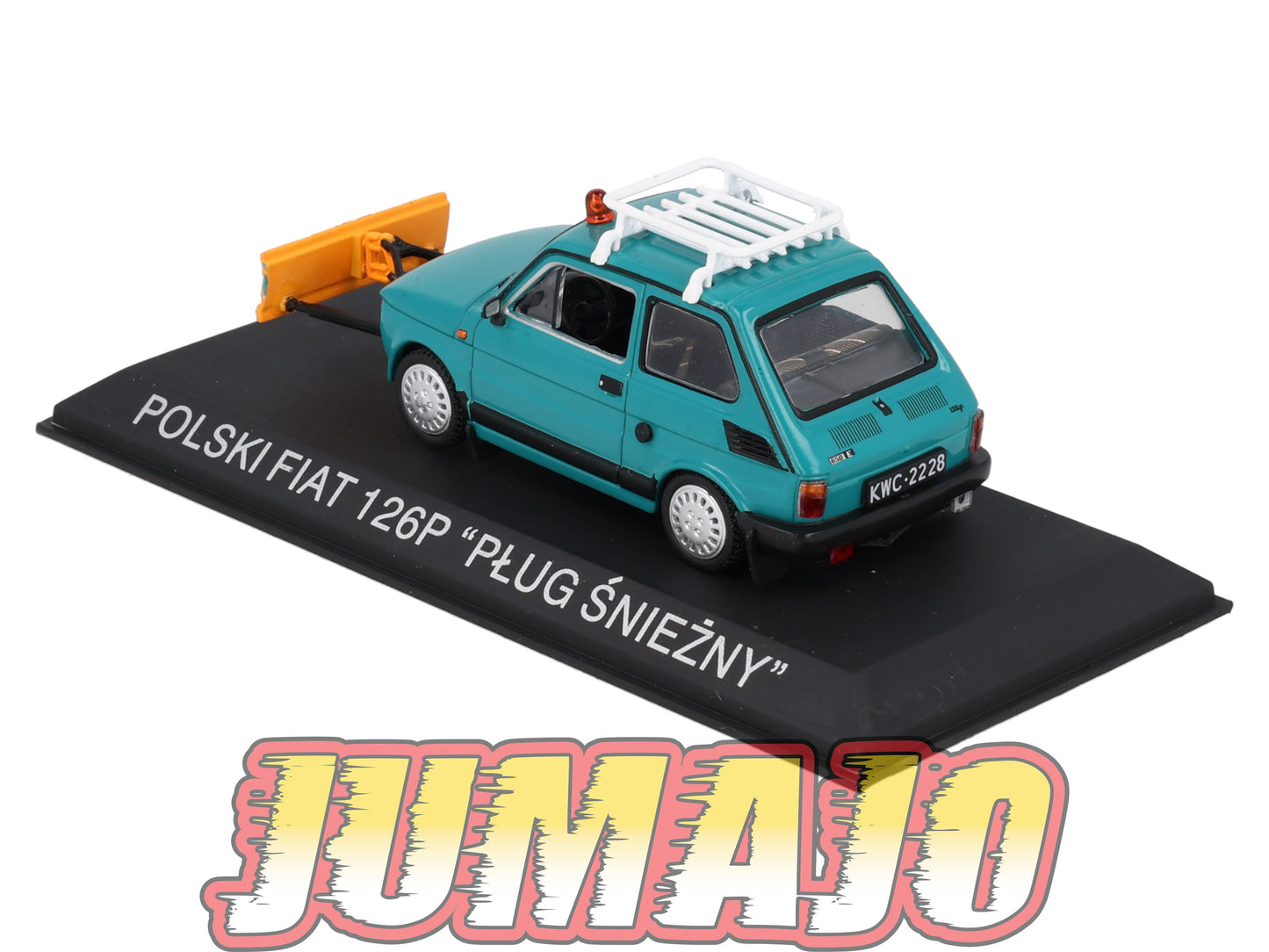 FIA6 Voiture 1/43 Hachette Pologne IXO POLSKI Fiat 126P PLUG SNIEZNY