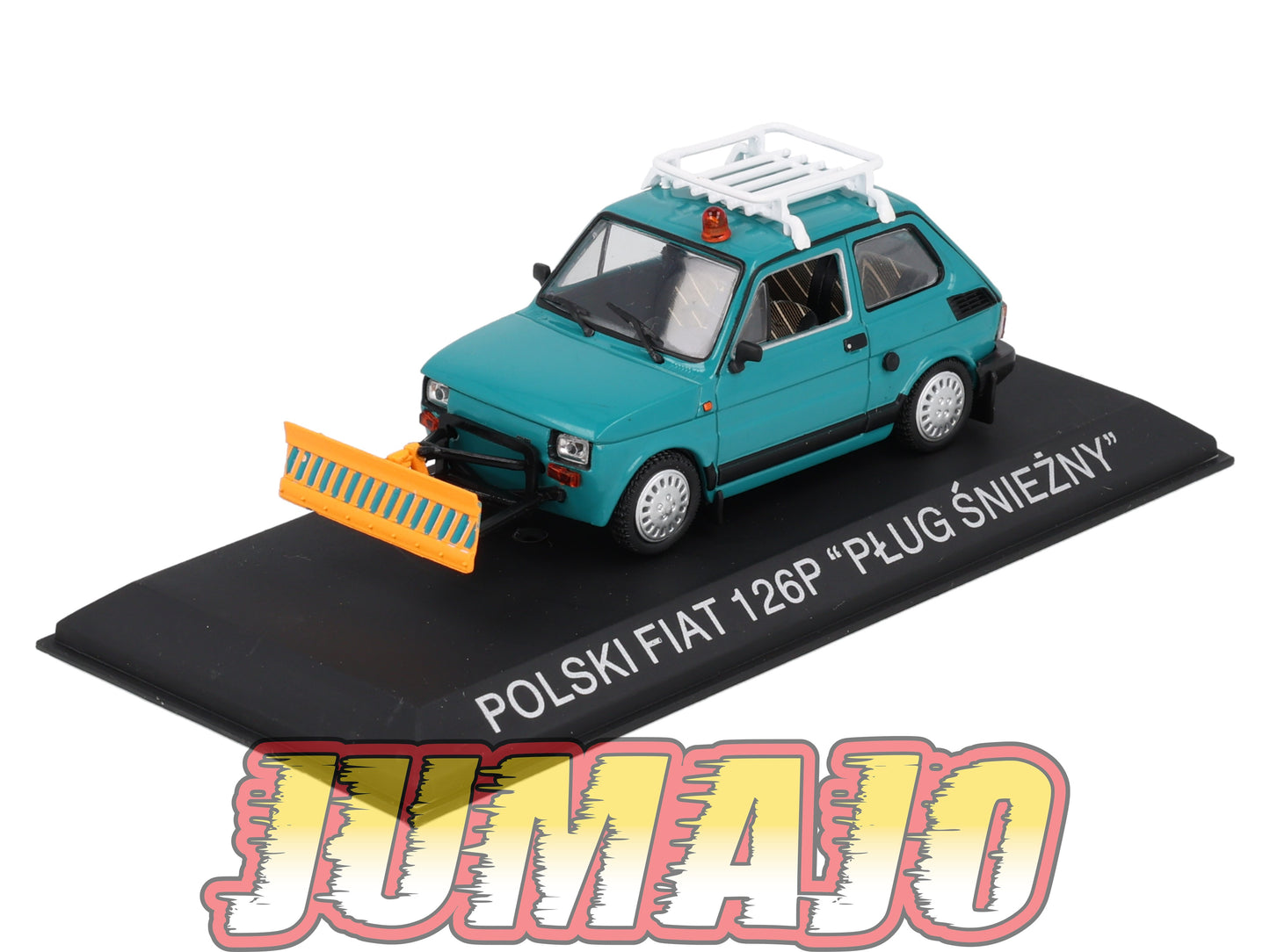 FIA6 Voiture 1/43 Hachette Pologne IXO POLSKI Fiat 126P PLUG SNIEZNY