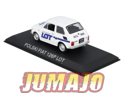 FIA7 Voiture 1/43 Hachette Pologne IXO POLSKI Fiat 126P LOT