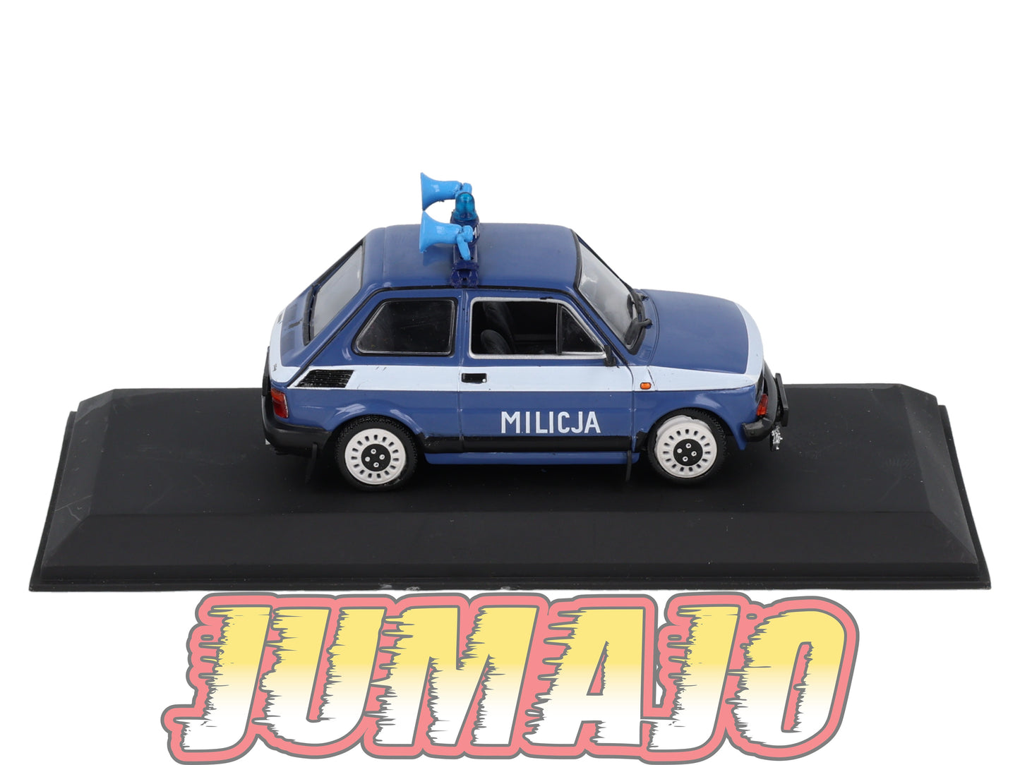 FIA8 Voiture 1/43 Hachette IXO Polski Fiat 126P  Police MILICJA