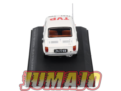 FIA9 Voiture 1/43 Hachette IXO Polski Fiat 126P RALLYE MONTE CARLO 1975 ZASADA
