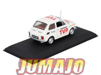FIA9 Voiture 1/43 Hachette IXO Polski Fiat 126P RALLYE MONTE CARLO 1975 ZASADA