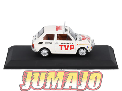 FIA9 Voiture 1/43 Hachette IXO Polski Fiat 126P RALLYE MONTE CARLO 1975 ZASADA
