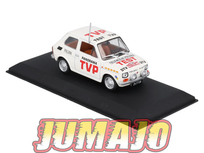 FIA9 Voiture 1/43 Hachette IXO Polski Fiat 126P RALLYE MONTE CARLO 1975 ZASADA