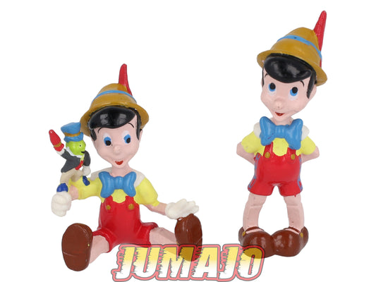 PVC8 Lot de 2 figurines PVC DISNEY : Pinocchio 7cm