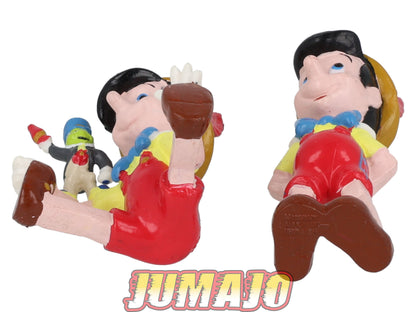 PVC8 Lot de 2 figurines PVC DISNEY : Pinocchio 7cm