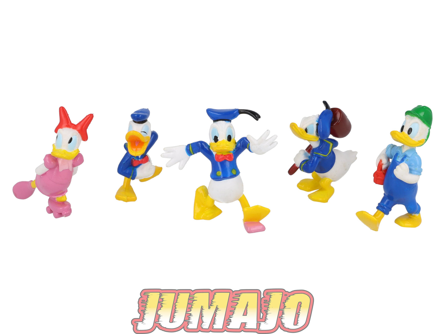 FIG167 Lot de 5 figurines PVC DISNEY 6cm : Donald Duck & Daisy