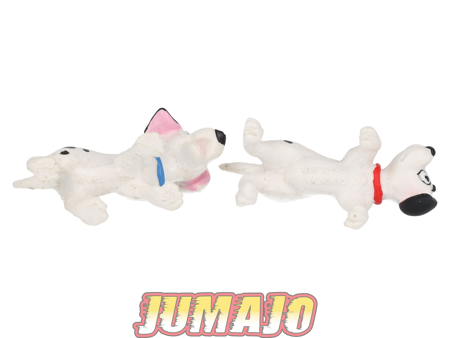 FIG171 Lot de 2 figurines PVC BULLY Disney 6cm : 101 Dalmatiens