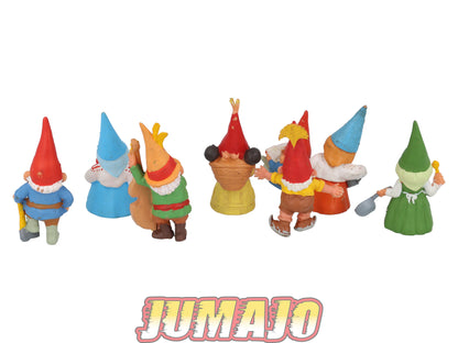 FIGZ53 Lot 9 figurines PVC UNIEBOEK David le gnome 9cm : Livre, Cuisine & bébé