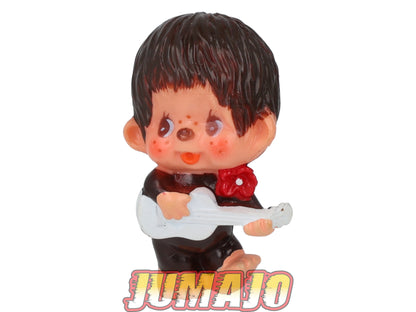FIGZ66 Figurine PVC SEKIGUCHI 1979 Monchhichi Kiki 5cm : Guitare