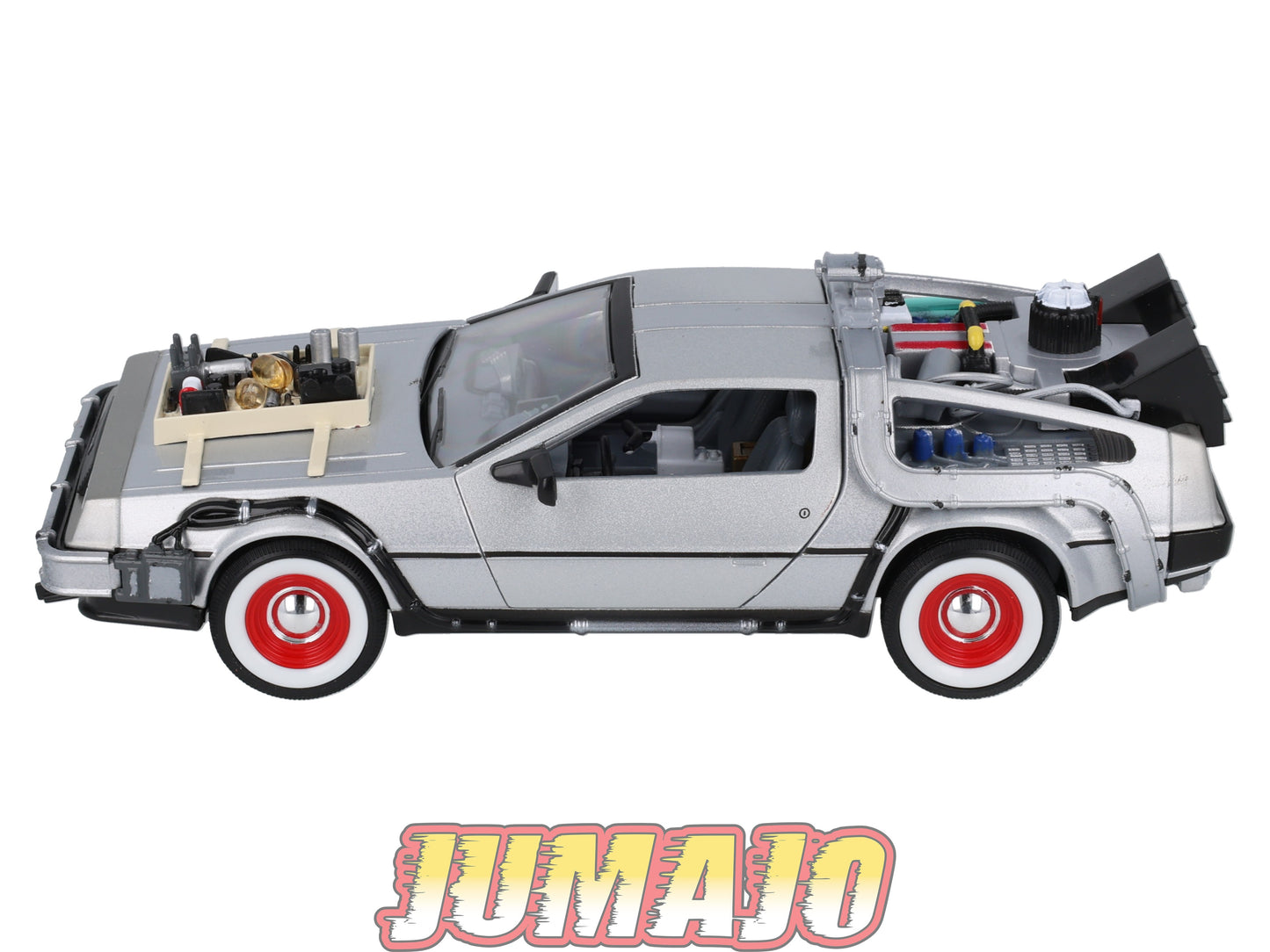 FIL35 Voiture 1/24 WELLY : DeLorean Retour vers le futur III "back to the future"