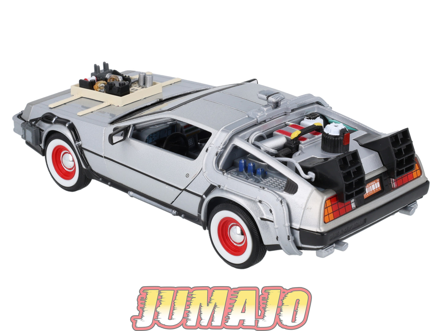 FIL35 Voiture 1/24 WELLY : DeLorean Retour vers le futur III "back to the future"