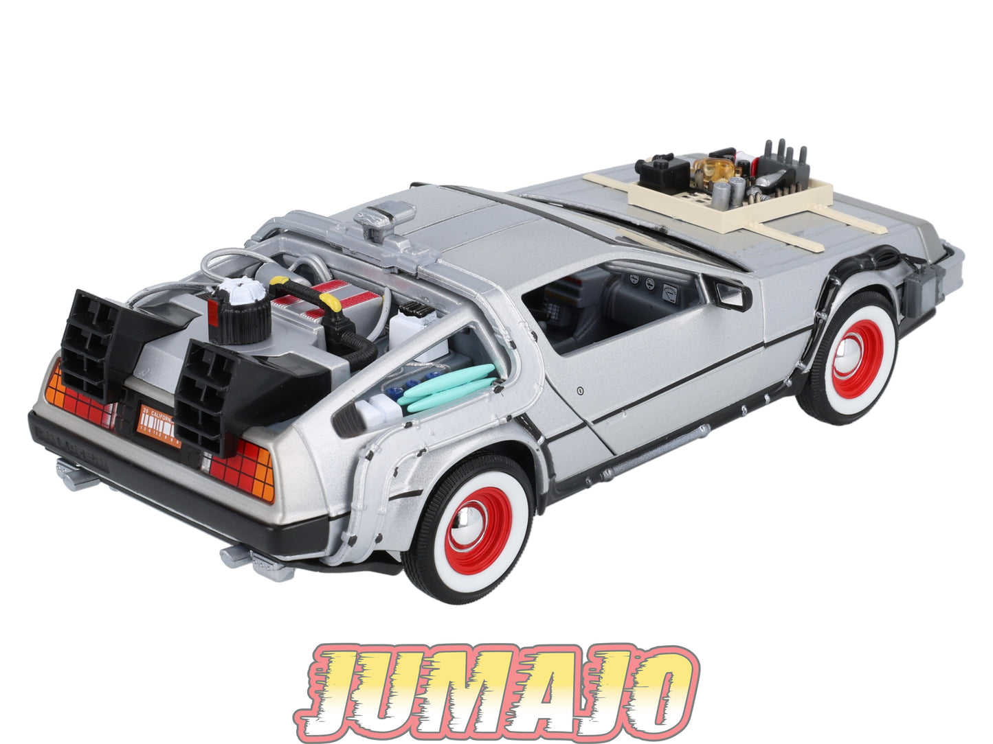 FIL35 Voiture 1/24 WELLY : DeLorean Retour vers le futur III "back to the future"