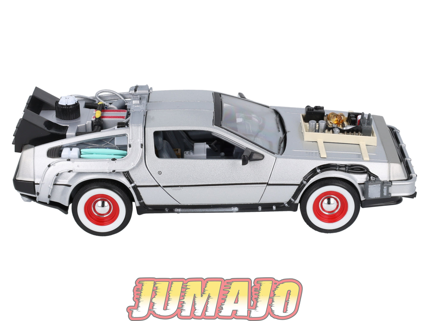 FIL35 Voiture 1/24 WELLY : DeLorean Retour vers le futur III "back to the future"