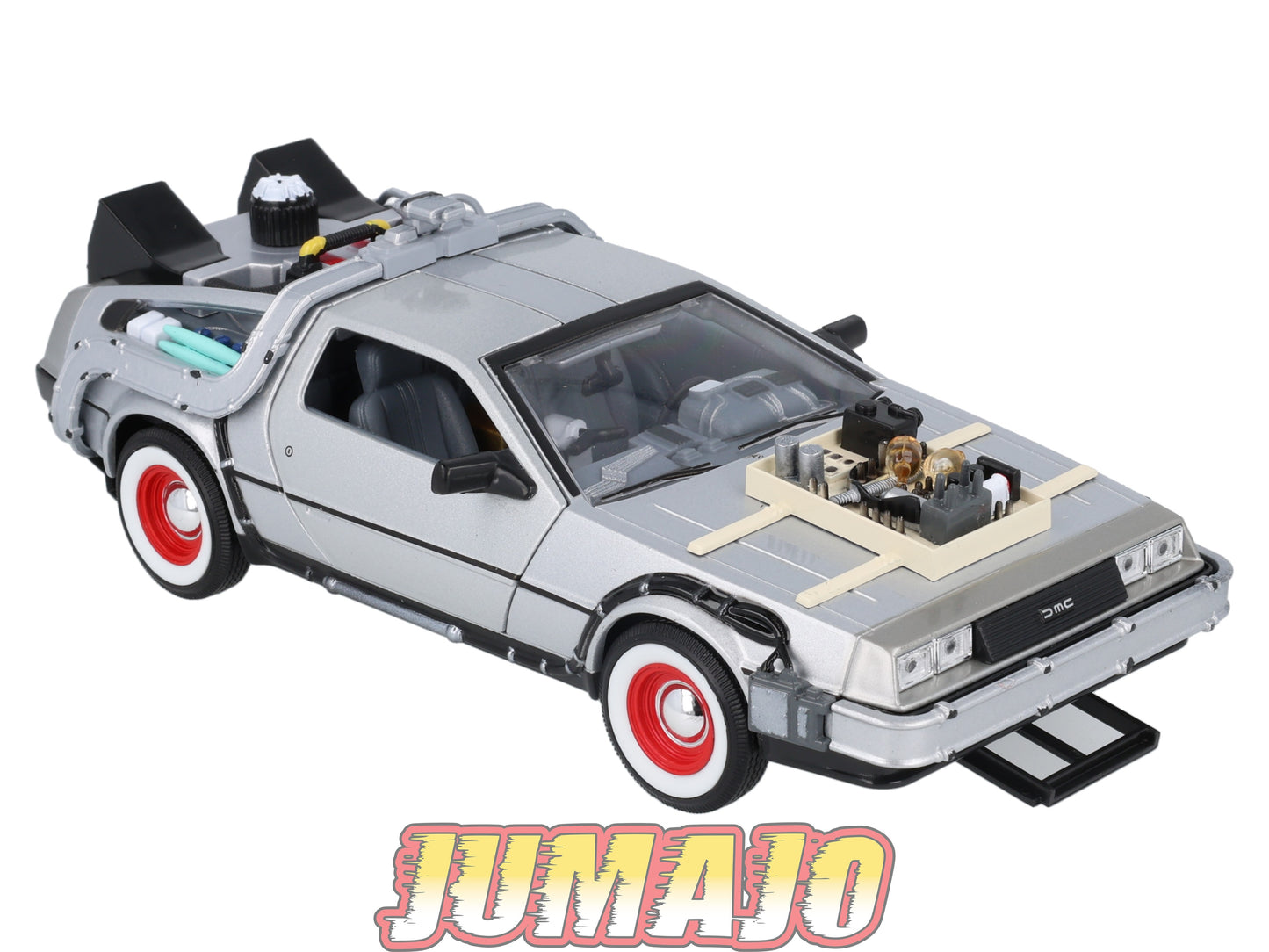 FIL35 Voiture 1/24 WELLY : DeLorean Retour vers le futur III "back to the future"