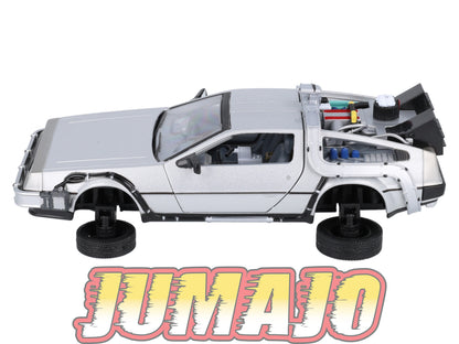 FIL36 Voiture 1/24 WELLY : DeLorean Retour vers le futur II FLY MODE "back to the future"