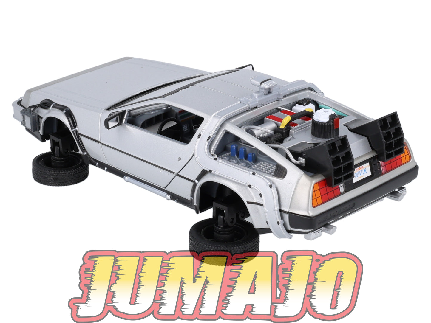 FIL36 Voiture 1/24 WELLY : DeLorean Retour vers le futur II FLY MODE "back to the future"