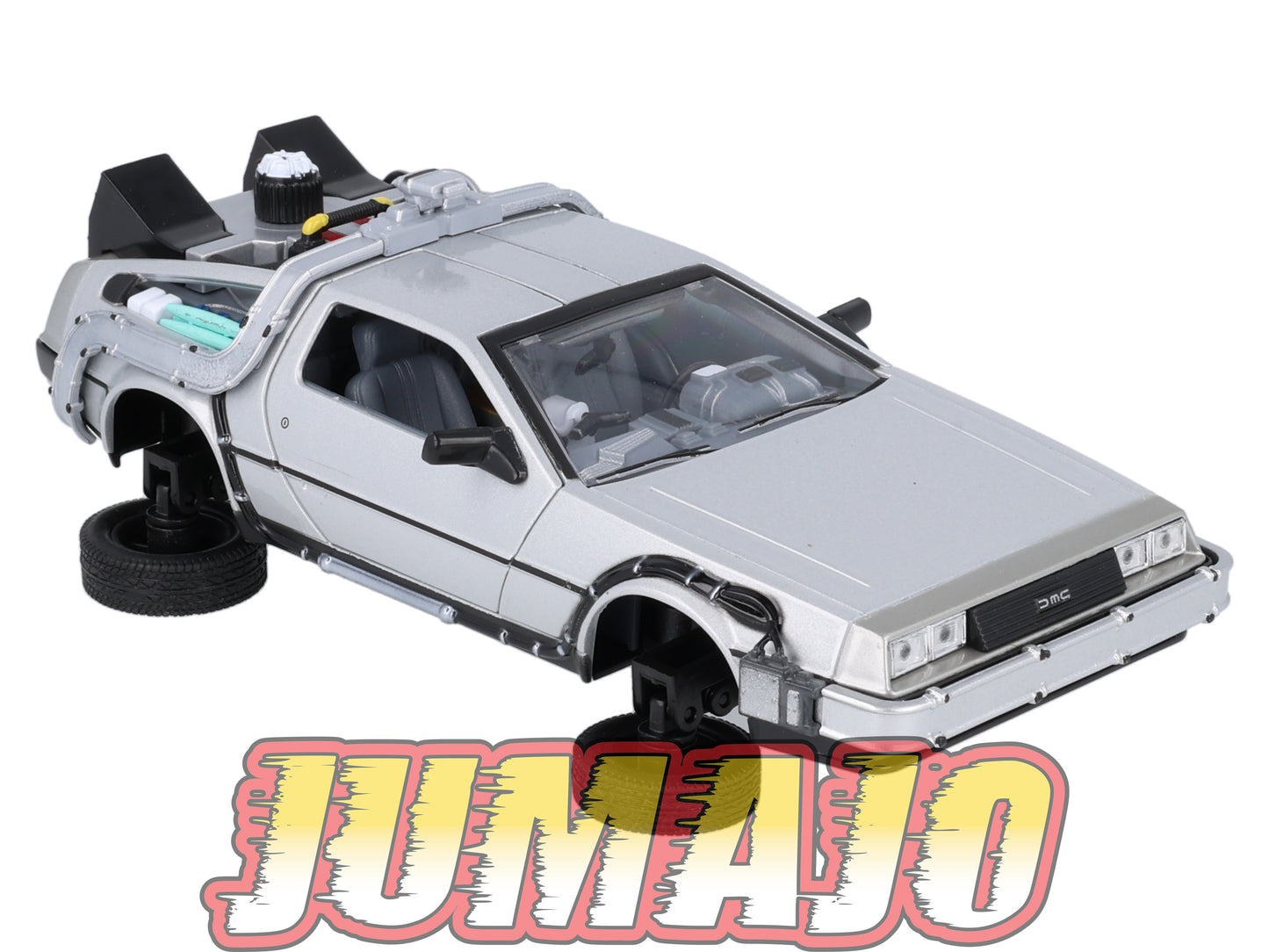 FIL36 Voiture 1/24 WELLY : DeLorean Retour vers le futur II FLY MODE "back to the future"