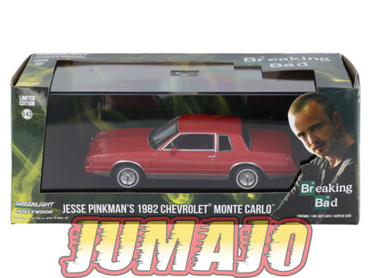 FIL39 Voiture 1/43 GREENLIGHT Breaking Bad Jesse Pinkman's CHEVROLET Montecarlo 1982